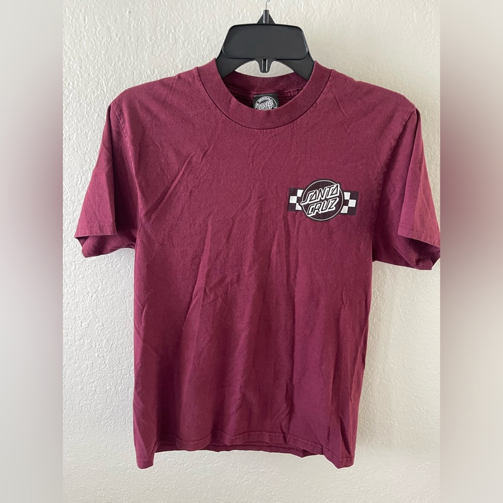 Santa Cruz Skateboards Shirt Men's Small Graphic Tee Short Sleeve